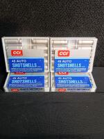 CCI .45 Auto Shotshells, 120 Grains, #9 Shot, 1,100 fps, 40 Rounds