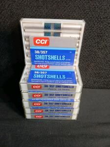 CCI .38 Special/.357 Magnum Shotshells, 100 Grain #9 Shot, 1,000 ft/s, 60 Rounds