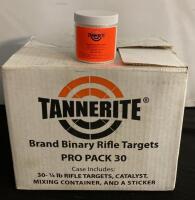 Tannerite Pro Pack 30 Binary Exploding Rifle Targets, 30 x 1/4 lb Targets, Includes Catalyst