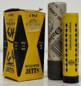 Daisy Bullseye Jetts 4-Pack 12.5g CO2 Cartridges with Super Accuracy Match BB Tube Rogers AR