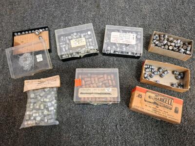 Mixed Lot Cast and Plated Bullets .41, .44, .45 Cal (.410, .429, .452), 174-240gr, Berry&rsquo;s, Markell