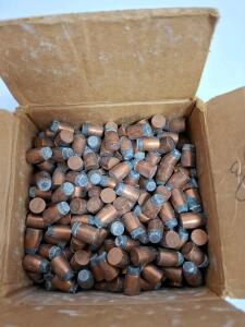 650 Hempy 9mm Copper-Plated Bullets, 121-122 Grain, Bulk Reloading Projectiles