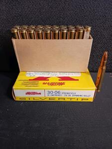 Western Silvertip .30-06 Springfield 150gr Expanding Bullets, Box of 20 Full