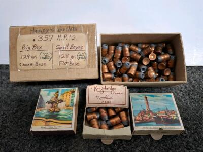 Hempy's Bullets .357 Hollow Point, 129/128 gr, 112 Rounds, Vintage Packaging