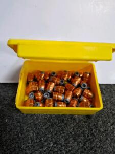 Speer .357" 110 Grain Hollow Point Bullets - 60 Count, Reloading Projectiles, .38 Cal