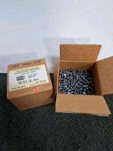Bull-X .357/.38 148gr Hard Cast Match Grade Lubed Button Nose Wadcutter Bullets, 2x500 Boxes