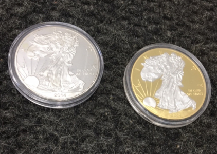 (2) 2014 Liberty 1-oz Silver Dollars
