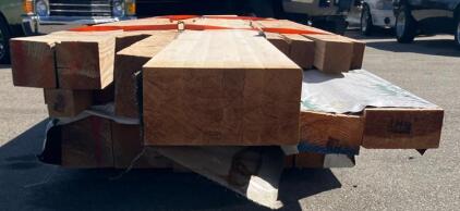 Bunk Of Lumber, 6x12, 18ft, 6x6, 12ft, 4x7, 15ft, 4x4 12ft