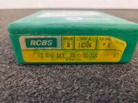 RCBS 3-Die Set .38 Special SWC, Part #18306 With Original Box, Shell Holder #6, Reloading Data - 2