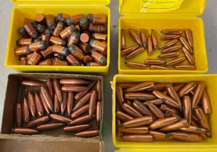 Selection Of Speer & Sierra Reloading Bullets &ndash; .38/.357, .30/.308, .270, 6MM, Soft Point & Boat Tail