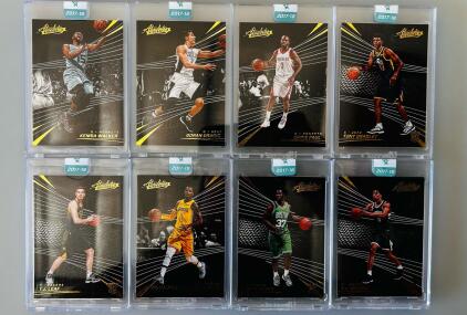 2017-18 Panini Absolute Memorabilia NBA Basketball Cards (8), RCs, Walker, Paul, Bradley