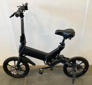 Jetson Bolt Pro Electric Folding Bike, 350W Motor, 14" Wheels, Disc Brakes, Black