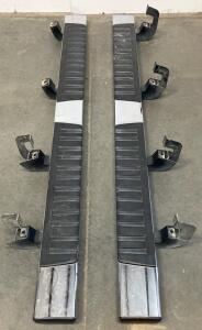 Chevrolet Silverado OEM Chrome Running Boards with Mounts for 2015-2020 Crew Cab