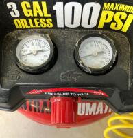 Central Pneumatic 3 Gallon Oil-Free Pancake Air Compressor, Model 61615 - 2