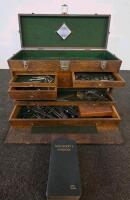 H. Gerstner & Sons Model 052 Machinist Tool Chest With Precision Tools And Handbook, Handheld Vacuum (Tested), & More - 3
