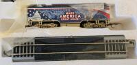 Hawthorne Village HO Scale Model Train Set - "Make America Great Again" Engine, Tracks, Controller - 5