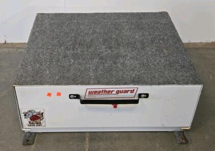 Weather Guard Pack Rat 1-Drawer Steel Truck Bed Storage System, 48"x40"x13" w/ Carpet Deck