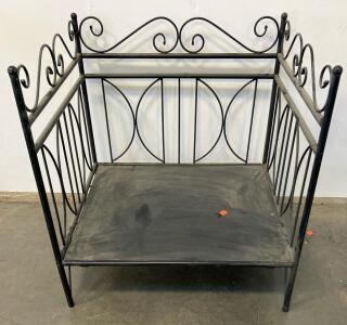 Wrought Iron Pet Bed Frame Or Fire Wood Stand