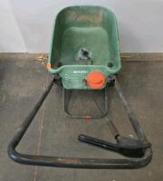 Scotts Broadcast And Drop Spreaders, Basic And Large Capacities, Poly Hopper, Rate Control, Used - 3