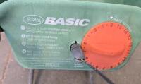Scotts Broadcast And Drop Spreaders, Basic And Large Capacities, Poly Hopper, Rate Control, Used - 4