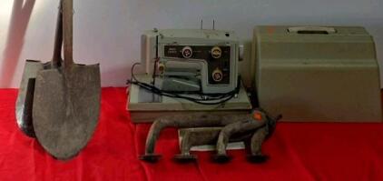 Kenmore 158.17540 Sewing Machine With Hard Case, Manual, Accessories, Special Stitches, 1970 Era, Shovels, And More