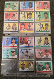 Card Topps Heritage & Chrome Baseball Cards: Hall Of Famers, Refractors, RCs, Multiple Teams