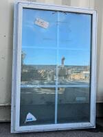 Pinnacle Plus Double-Pane Fixed Vinyl Window, 36"x54", 4-lite Grid, White Frame - 2