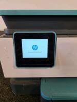 Mixed Lot: HP OfficeJet Pro 8020e All-in-One Printer, Wireless, Duplex, Scanner/Copy/Fax(Tested), Jumper Cables, Bungee Cords, Riding Gloves, Tools, and More - 13