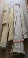 Traditional Aubusson-style Beige Floral Area Rugs Set, Machine-Made, Multiple Sizes - 5