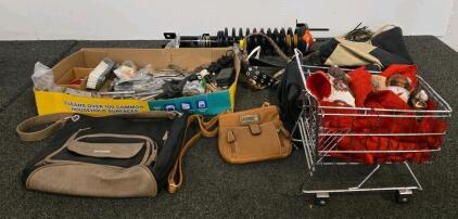 Women&rsquo;s Handbag Lot &ndash; 5 Bags, Max Star & Buxton, Crossbody, Tote, Evening Styles, Mixed Colors