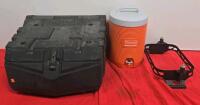 Polaris Lock & Ride Rear Cargo Box w/ Rubbermaid Cooler & Mounting Bracket, Fits ATV/UTV Ranger
