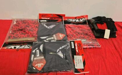 Fly Racing Patrol 4XL Jersey, Racing Tee, River Road Saddlebag Organizer, New with Tags