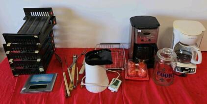 Cuisinart 12 Cup Programmable Coffee Maker, Black/Stainless, Glass Carafe, Brew Strength Control