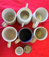 Assorted Household Lot &ndash; Elite 6-Cup Rice Cooker, Mugs, Plates, Baskets, Map, Caps - 4