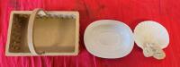 Assorted Household Lot &ndash; Elite 6-Cup Rice Cooker, Mugs, Plates, Baskets, Map, Caps - 5