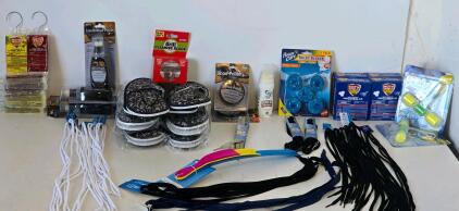 Bulk Lot Shoe Care, Moth Shield Closet Blocks, Mothballs, Slippers, Laces, Cleaning Blocks