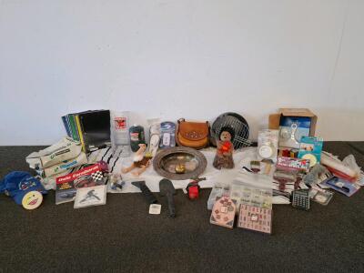 Casio Calculator, Craft Supplies, painting supplies, Books, Notebooks, Tools, Vintage Housewares, Large Mixed Lot