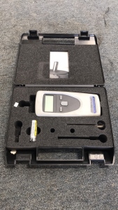 Check Line Digital Tachometer With Hard Case and Manual