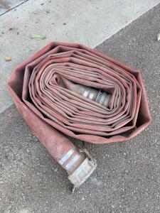 4" Lay-Flat Fire Hose with Aluminum Storz Couplings