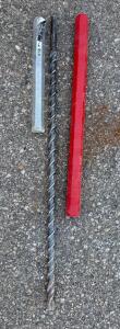 1" x 18" SDS Max Rotary Hammer Drill Bit with Protective Cases