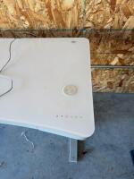 Electric Height Adjustable Standing Desk, 48"x24", White, Programmable Controls (bay 2) - 2