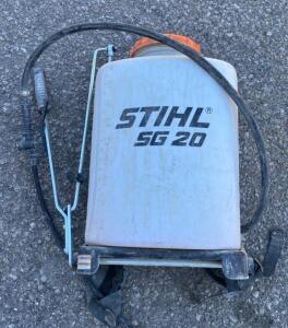 STIHL SG 20 Backpack Sprayer, 4.75 Gal Capacity, 40 psi Pressure ( Carport)