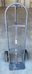Steel Upright Hand Truck, 600 lb Capacity, 10" Pneumatic Wheels, 48" Height ( Bay 2 )