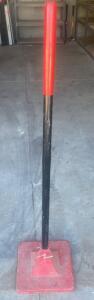 SikaStamp Hand Tamper, 10" x 10" Plate, Steel Handle, Made in USA, Bent Shaft ( Bay2 )