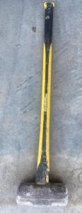 8 lb Sledgehammer with Fiberglass Handle, 33" Length, Yellow/Black ( Bay 2 )