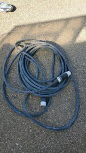 50ft Heavy-Duty 32A 250V Industrial Power Extension Cable, IEC 60309 Pin & Sleeve Connectors