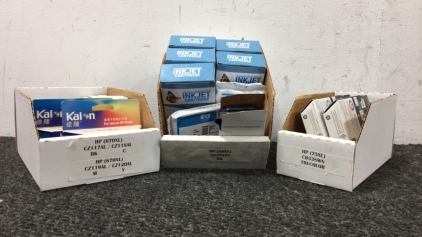 Assorted HP Inkjet Cartridges