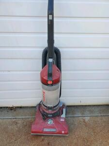 Hoover WindTunnel Pet Rewind UH70210 Upright Vacuum Cleaner, 12 Amps, 27 ft Cord, HEPA Filter