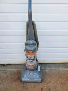 Hoover WindTunnel 2 Rewind Pet Upright Vacuum, Bagless, 12A, Cord Rewind, Orange/Gray