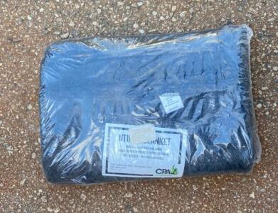 Chicago Protective Apparel WOOL 62X84 Fire Blanket, 80% Wool, 62"x84", Gray ( Bay 4 )